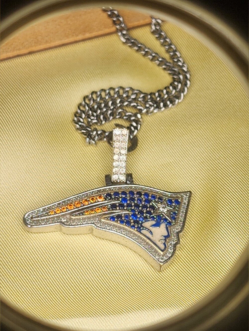 New England Patriots Pendant Necklace